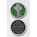 Companion Coin w/Celtic Cross & Irish Blessing (Retail Packaging)